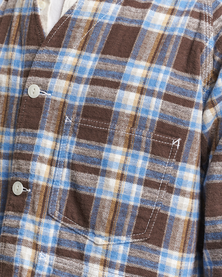 Mies | Takit | BEAMS PLUS | Engineer Jacket Blue Check