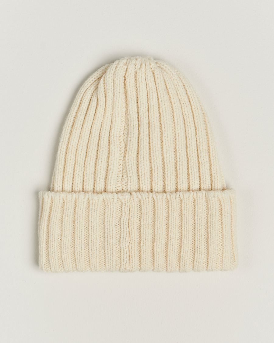 Mies | BEAMS PLUS Wool Watch Hat Natural | BEAMS PLUS | Wool Watch Hat Natural