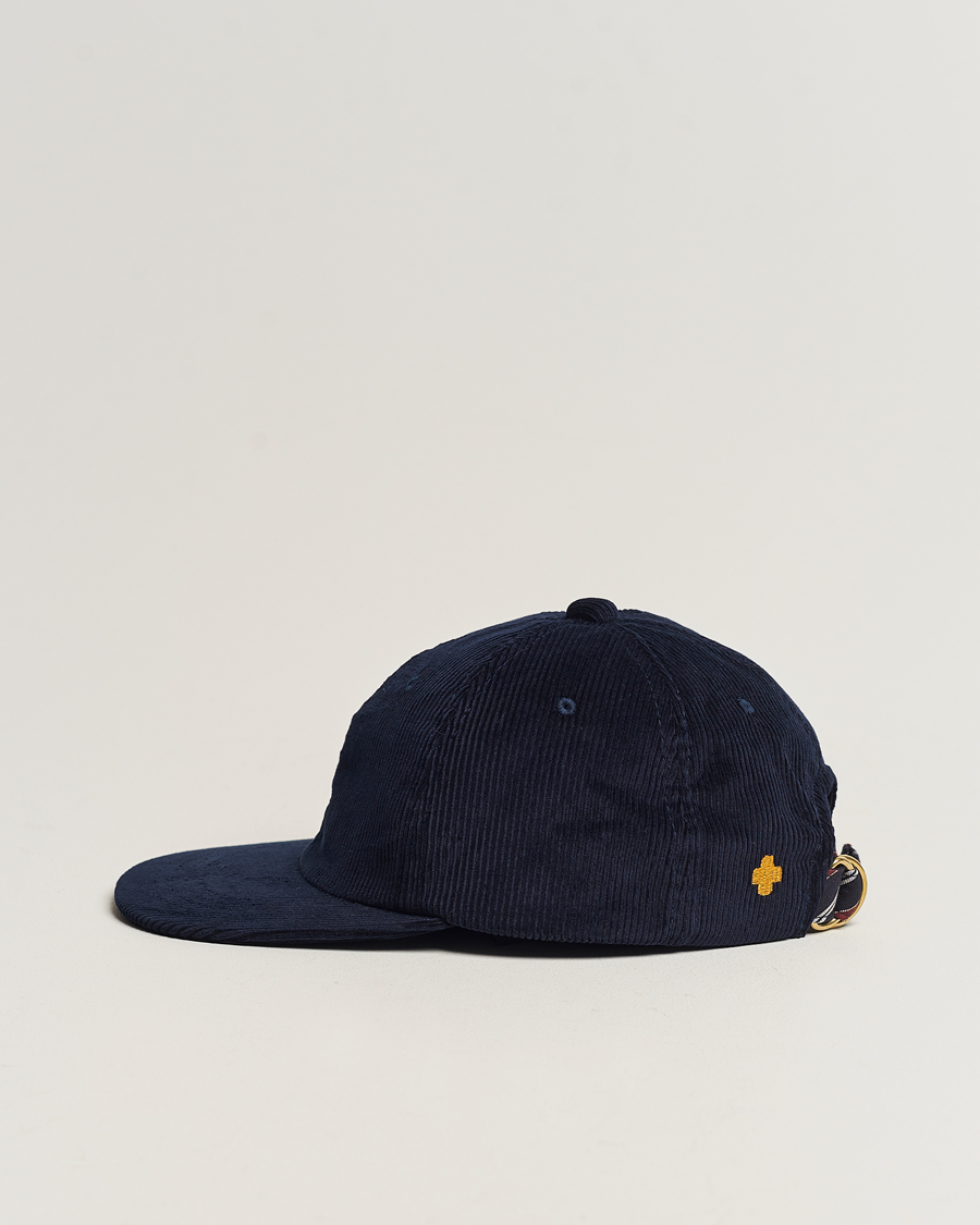 Mies | BEAMS PLUS 6 Panel Corduroy Cap Navy | BEAMS PLUS | 6 Panel Corduroy Cap Navy