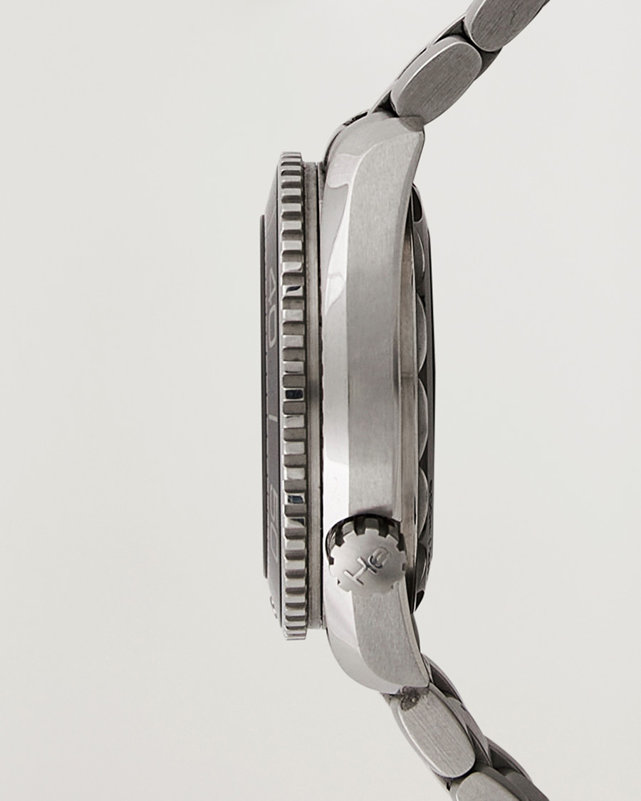 Mies | Omega Pre-Owned Seamaster Planet Ocean 21530402001001 Steel Black | Omega Pre-Owned | Seamaster Planet Ocean 21530402001001 Steel Black
