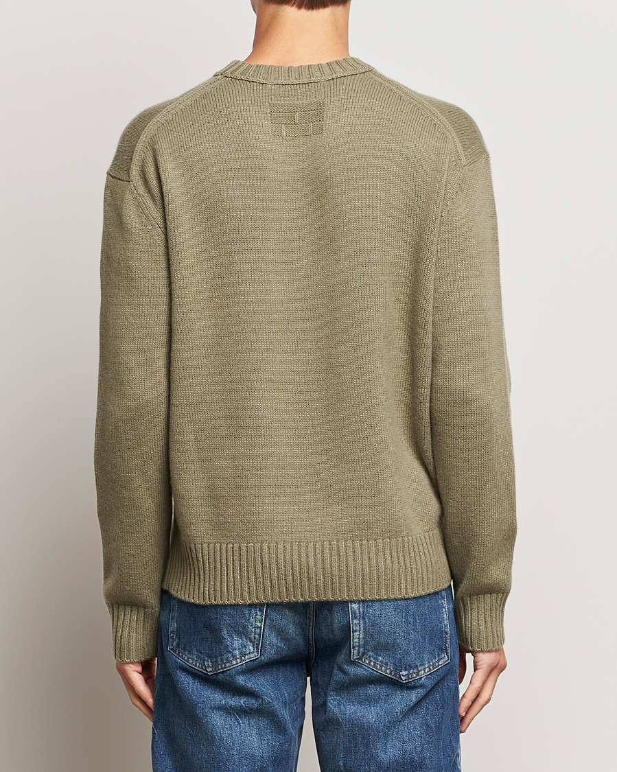 Mies | Puserot | FRAME | Cashmere Sweater Khaki Green