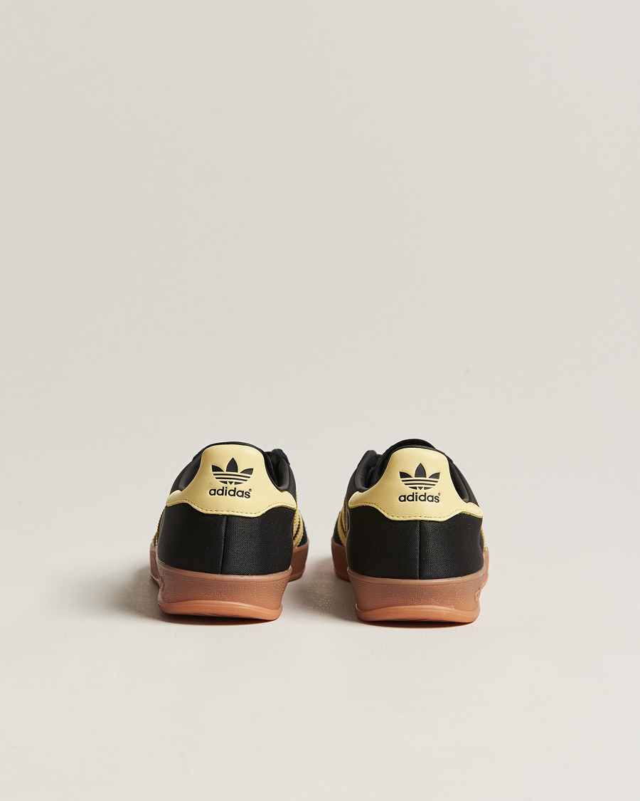 Mies | adidas Originals Gazelle Sneaker Black/Yellow | adidas Originals | Gazelle Sneaker Black/Yellow