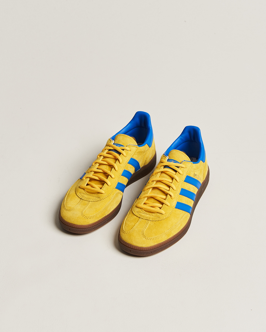 Mies | Mokkakengät | adidas Originals | Handball Spezial Sneaker Yellow/Blue