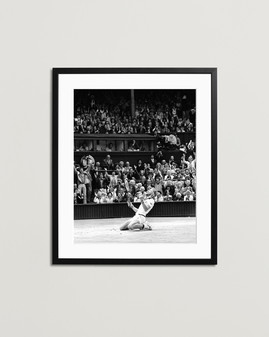 Mies | Taulut | Sonic Editions | Framed Borg's 5th Wimbledon Title, 1980