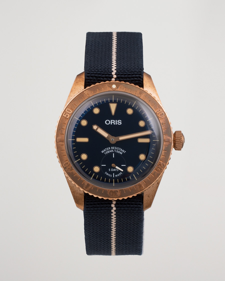 Mies | Oris Pre-Owned Carl Brashear Calibre 401 Limited Edition Steel Blue | Oris Pre-Owned | Carl Brashear Calibre 401 Limited Edition Steel Blue