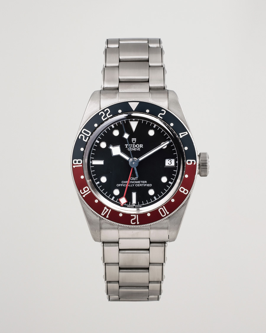 Mies | Tudor Pre-Owned Black Bay GMT 79830 RB Steel Black | Tudor Pre-Owned | Black Bay GMT 79830 RB Steel Black