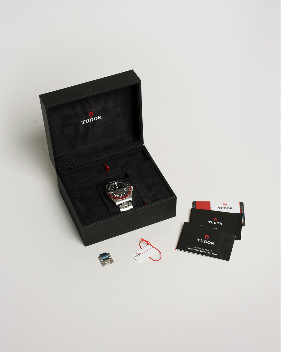 Mies | Tudor Pre-Owned Black Bay GMT 79830 RB Steel Black | Tudor Pre-Owned | Black Bay GMT 79830 RB Steel Black