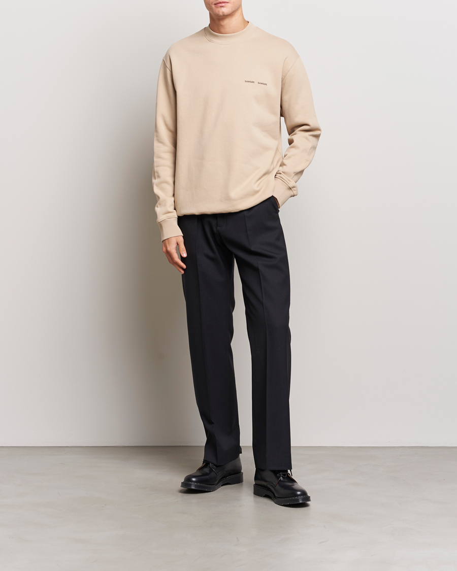 Mies | Puserot | Samsøe Samsøe | Norsbro Crew Neck Sweatshirt Pure Cashmere
