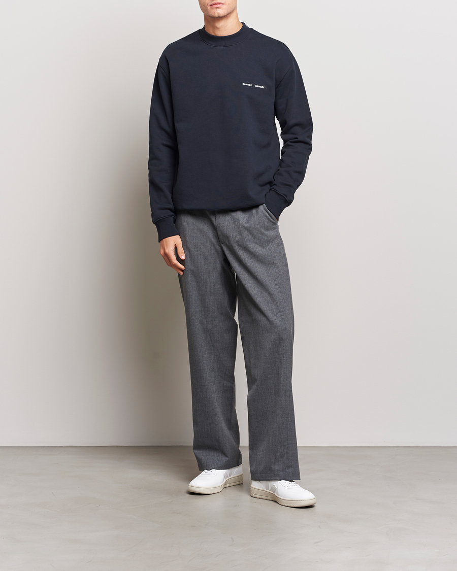 Mies | Puserot | Samsøe Samsøe | Norsbro Crew Neck Sweatshirt Sky Captian
