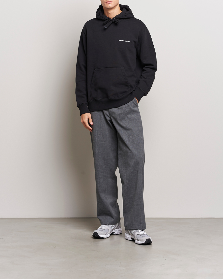 Mies | Puserot | Samsøe Samsøe | Norsbro Hoodie Black
