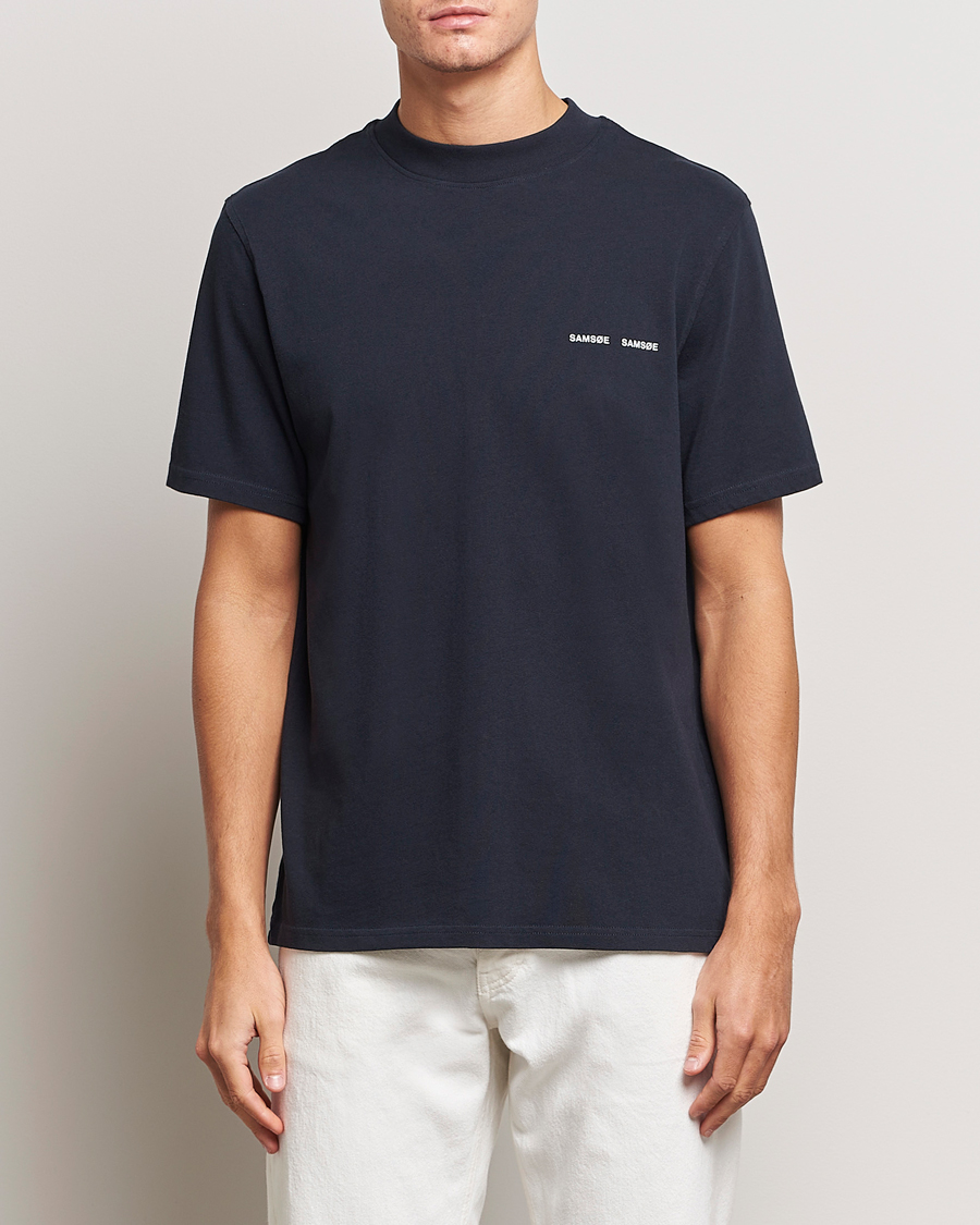 Mies | T-paidat | Samsøe Samsøe | Norsbro Organic Cotton T-shirt Sky Captian