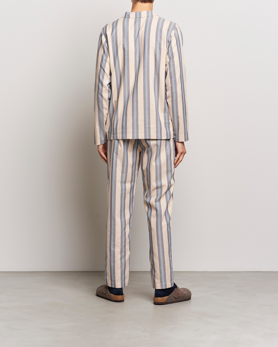Mies |  | Nufferton | Uno Old School Pyjama Set Beige/Blue