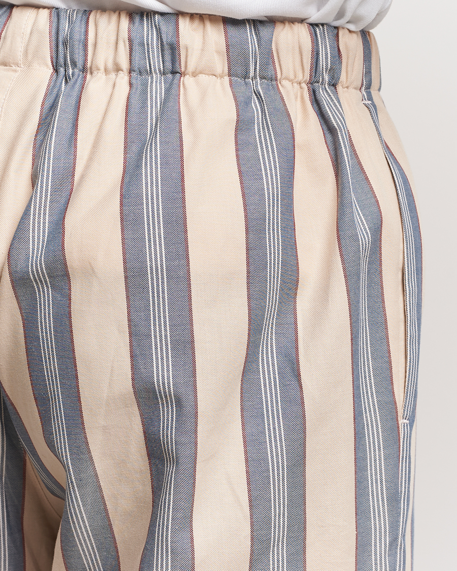 Mies | Yöpuvut ja kylpytakit | Nufferton | Uno Old School Pyjama Set Beige/Blue