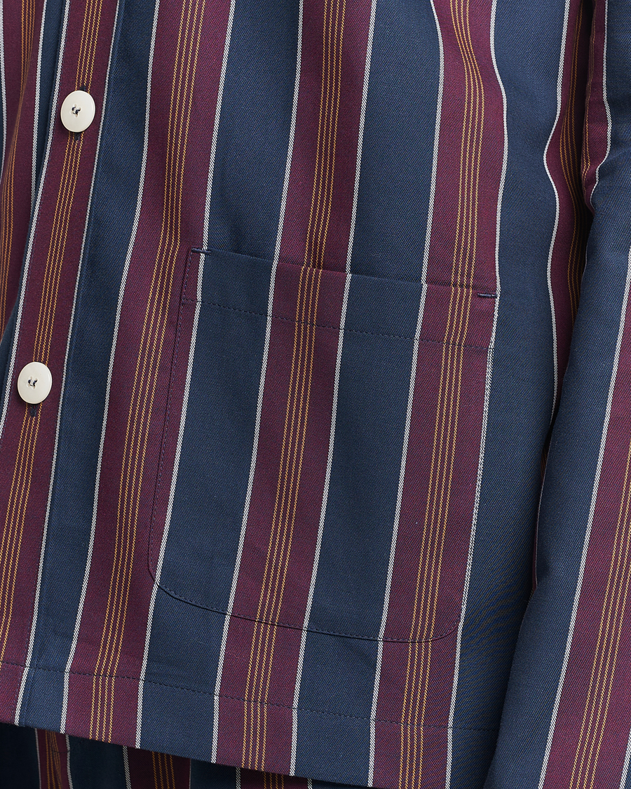 Mies | Yöpuvut ja kylpytakit | Nufferton | Uno Old School Pyjama Set Navy/Orange