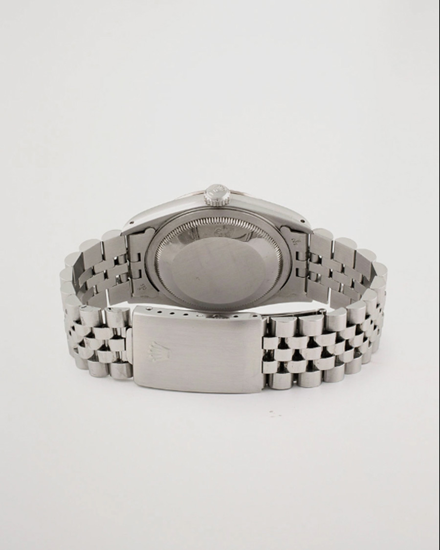 Mies | Rolex Pre-Owned Datejust 16234 Oyster Perpetual Steel Black Steel Black | Rolex Pre-Owned | Datejust 16234 Oyster Perpetual Steel Black Steel Black