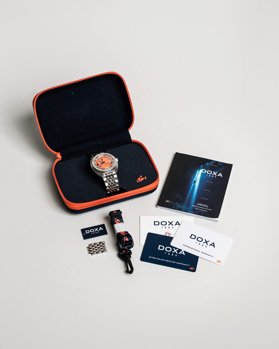 Mies | Doxa Pre-Owned SUB 300 PROFESSIONAL Steel Orange | DOXA Pre-Owned | SUB 300 PROFESSIONAL Steel Orange