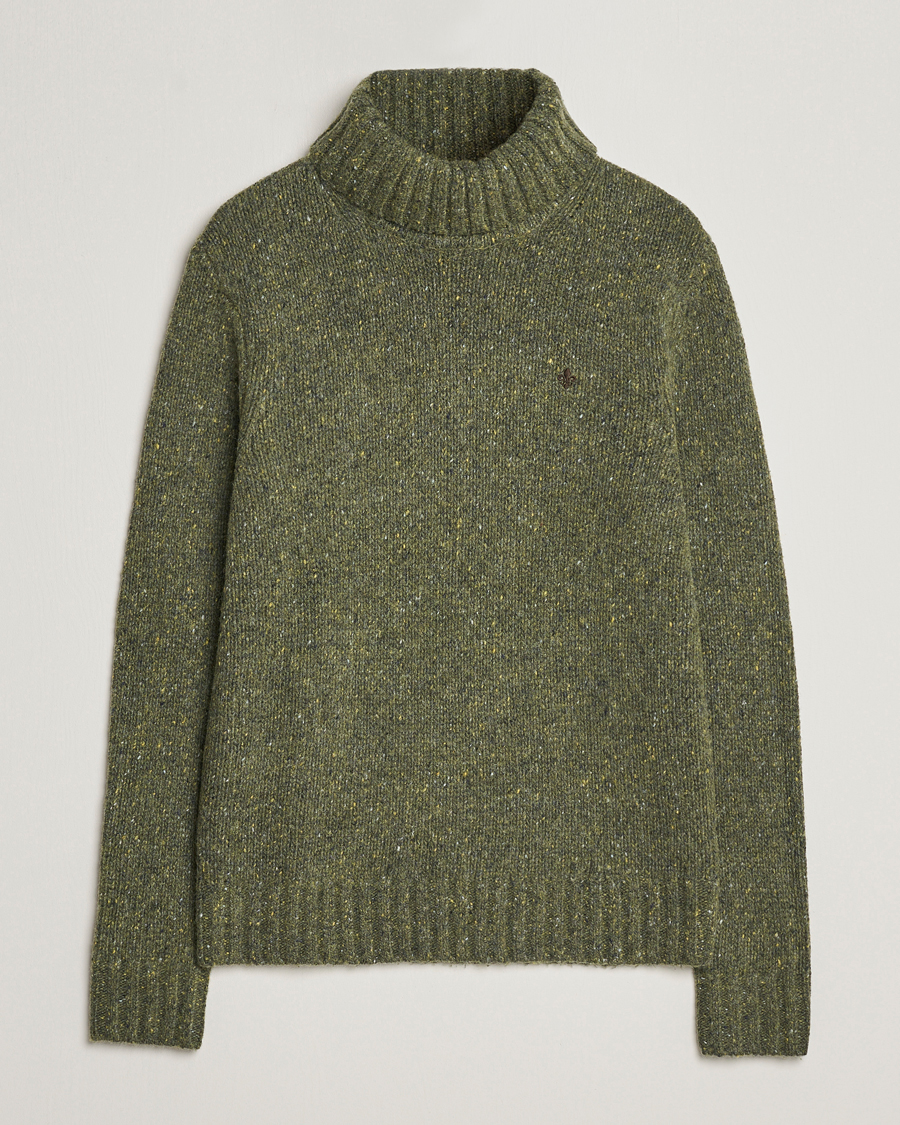 Mies |  | Morris | Graham Knitted Rollneck Olive