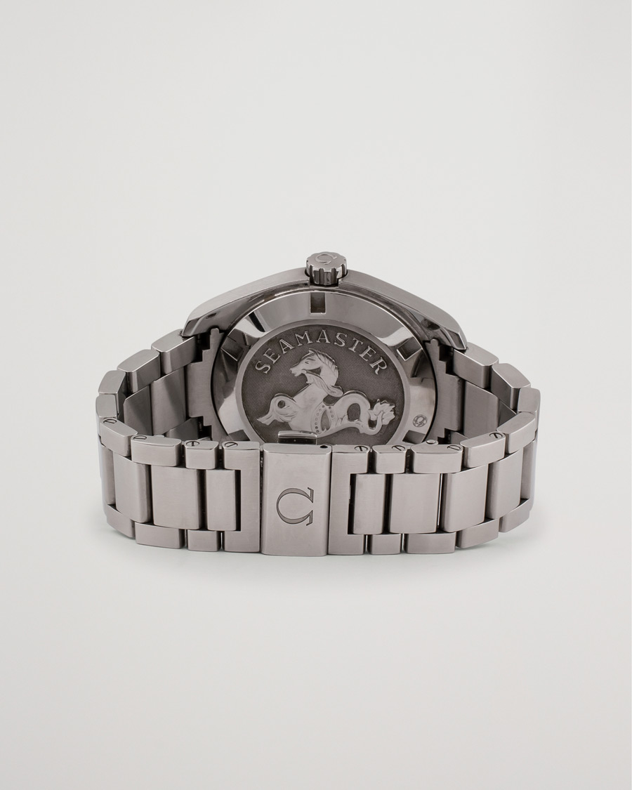 Mies | Omega Pre-Owned Seamaster Aqua Terra Steel White | Omega Pre-Owned | Seamaster Aqua Terra Steel White