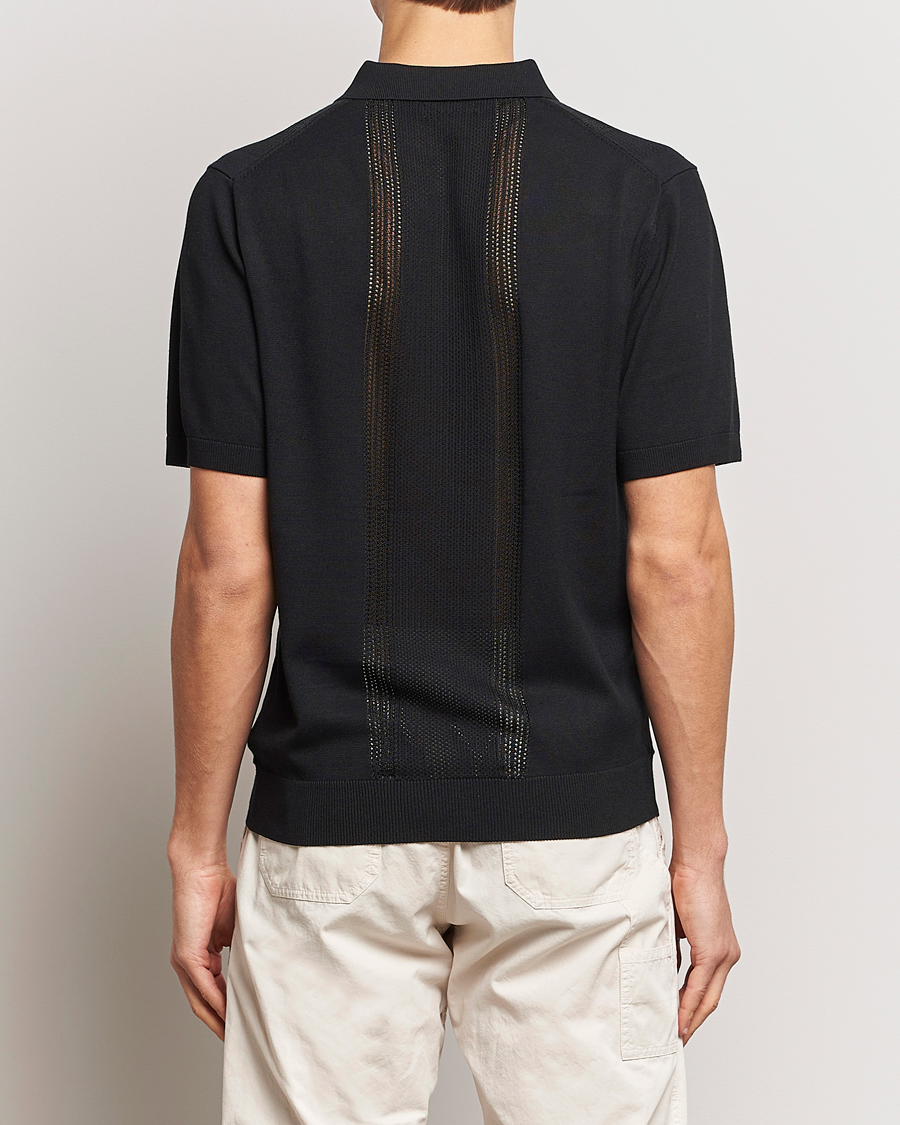 Mies | Pikeet | J.Lindeberg | Ryce Texture Blocking Polo Black