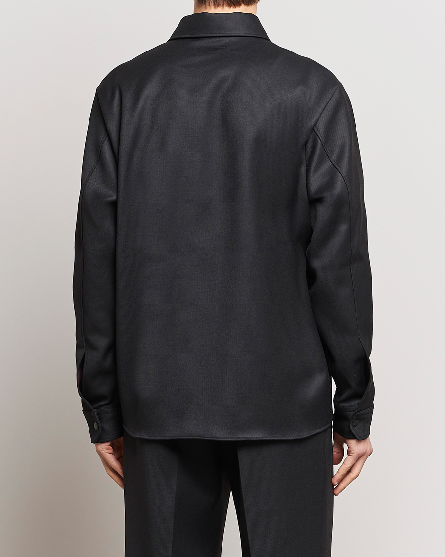 Mies | Takit | J.Lindeberg | Coen Double Face Overshirt Black