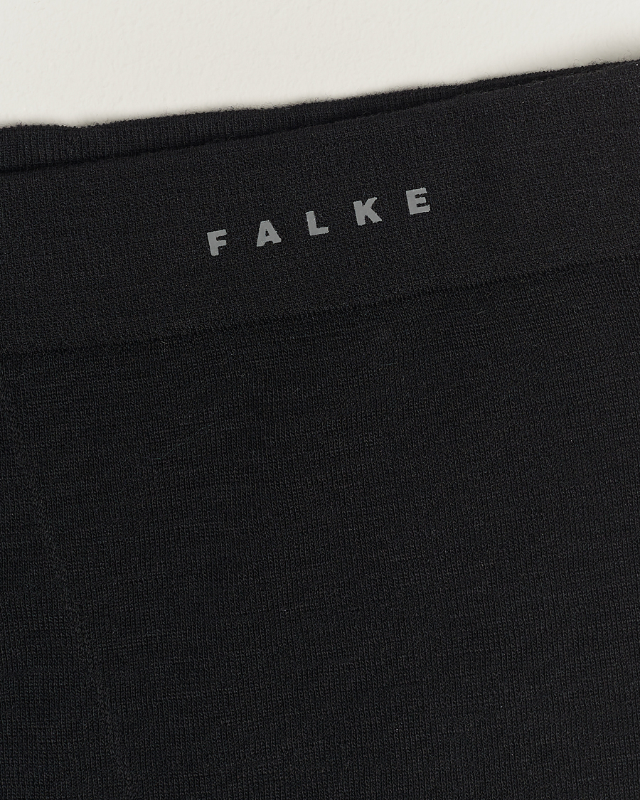 Mies | Housut | Falke | Sport 3/4 Tights Wool Tech Light Black