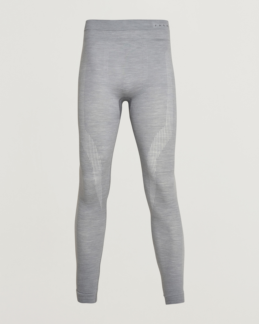 Mies | Alusvaatteet | Falke | Wool Tech Tights Grey Heather
