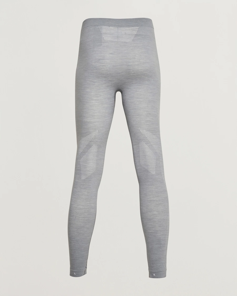Mies | Pitkät kalsarit/ Pitkät alushousut | Falke Sport | Falke Wool Tech Tights Grey Heather
