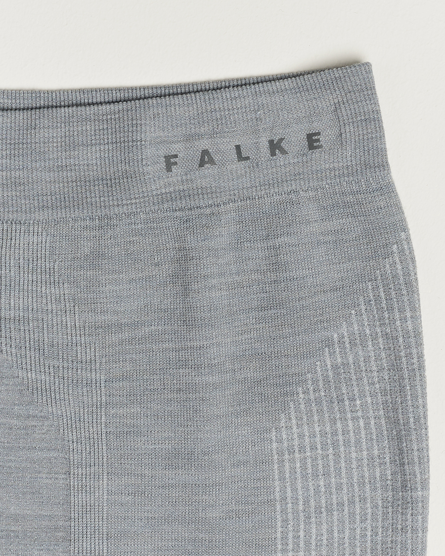 Mies | Alusvaatteet | Falke | Wool Tech Tights Grey Heather