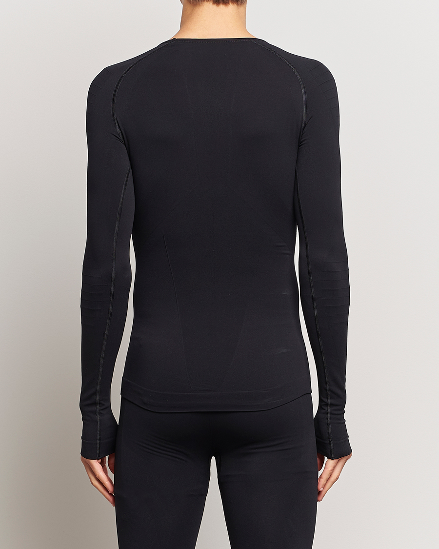 Mies | T-paidat | Falke | Long Sleeve Warm Shirt Black