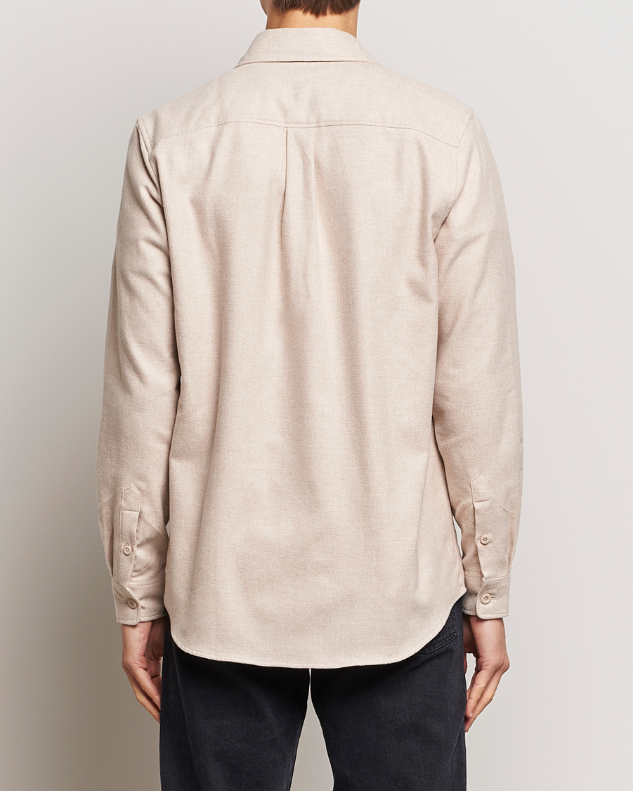 Mies | Kauluspaidat | A Day's March | Redhill Heavy Flanell Shirt Sand