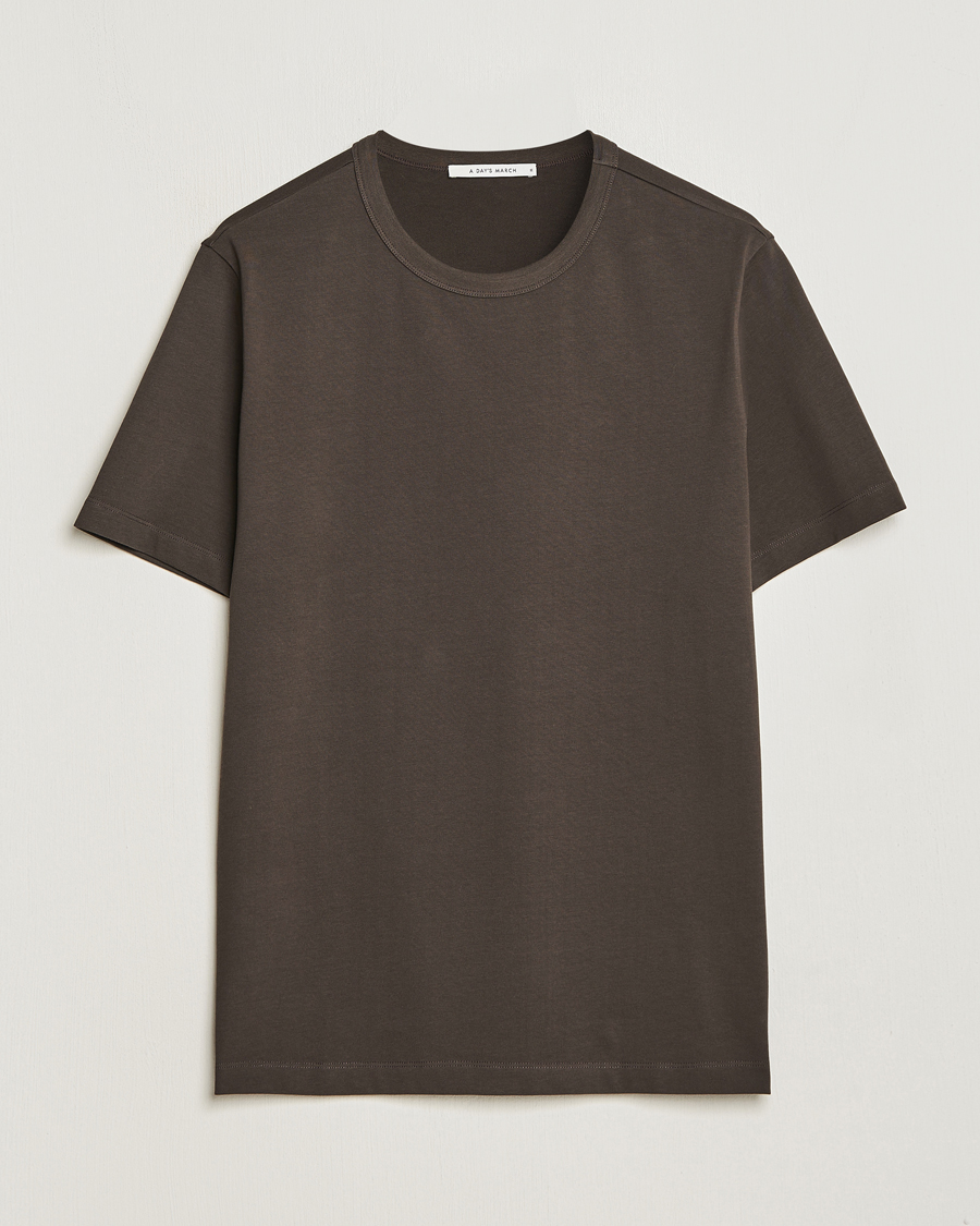 Mies | A Day's March | A Day's March | Heavy Tee Chocolate