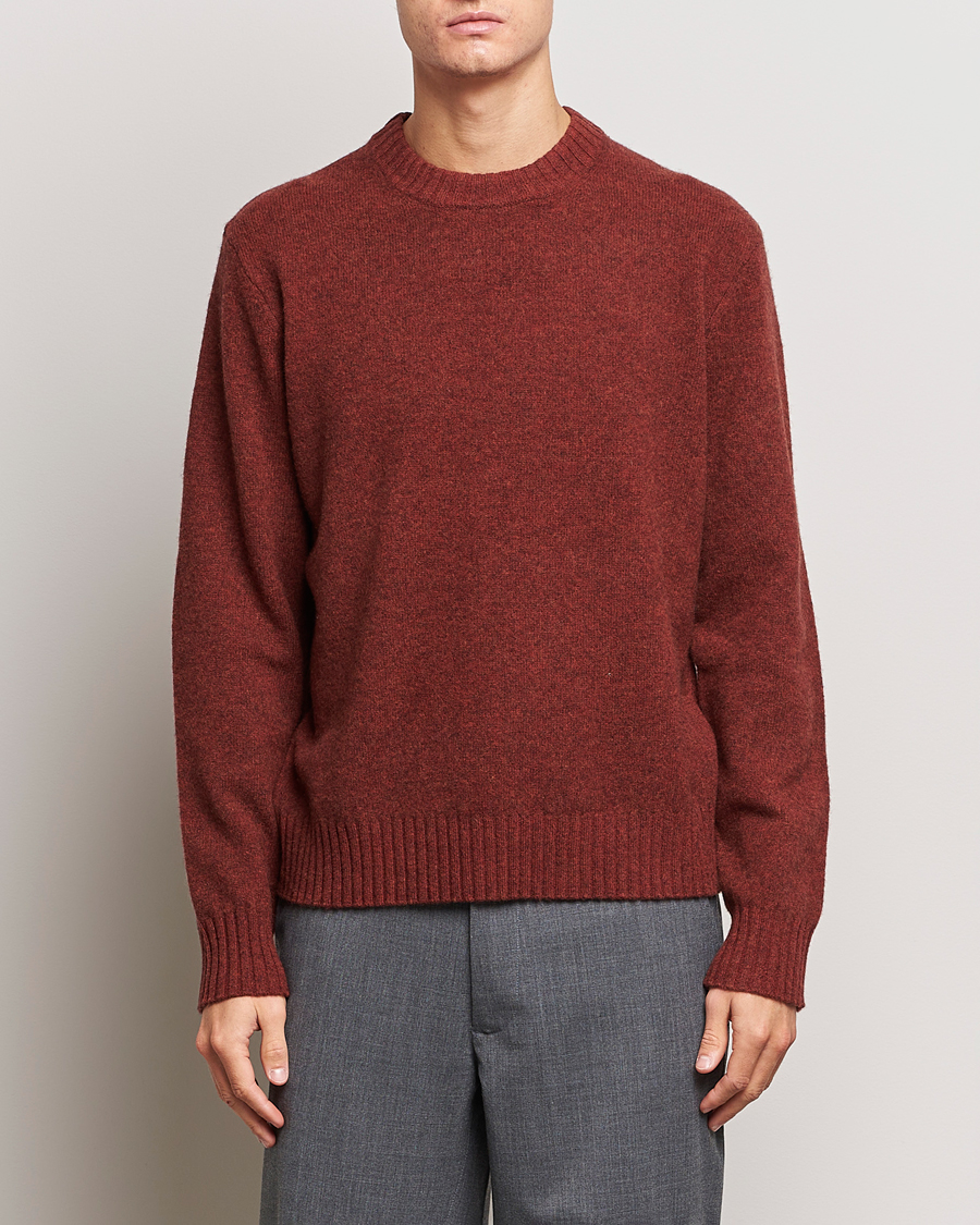 Mies | A Day's March | A Day's March | Marlow Lambswool Crew Zinfandel
