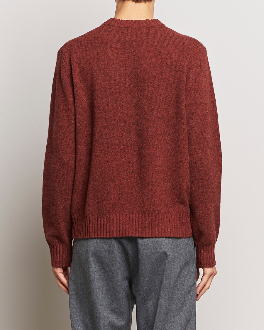 Mies | Puserot | A Day's March | Marlow Lambswool Crew Zinfandel