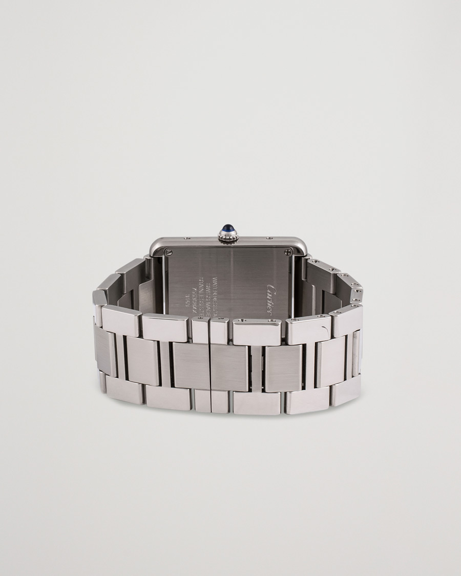Mies | Cartier Pre-Owned Tank Solo Large W5200014 Steel White | Cartier Pre-Owned | Tank Solo Large W5200014 Steel White