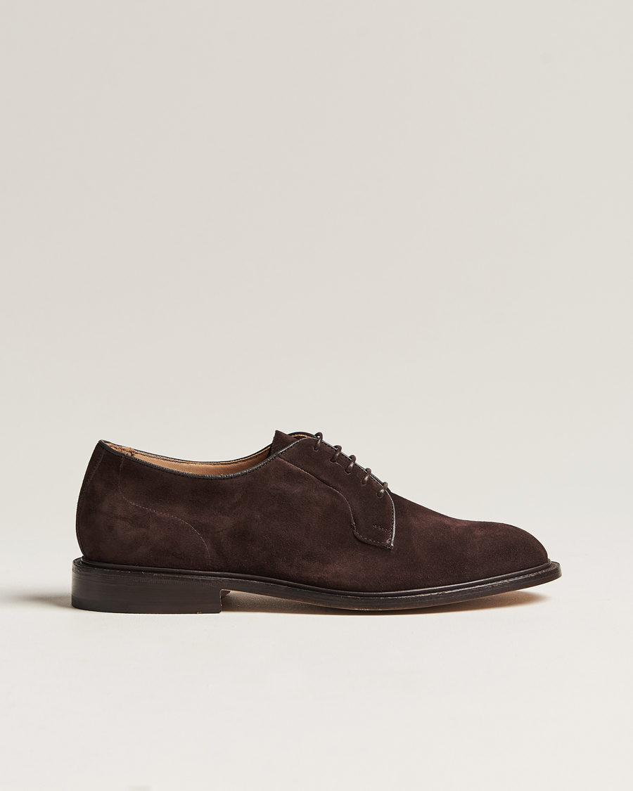 Mies | Derby-kengät | Tricker's | Robert Derby Shoes Coffee Suede