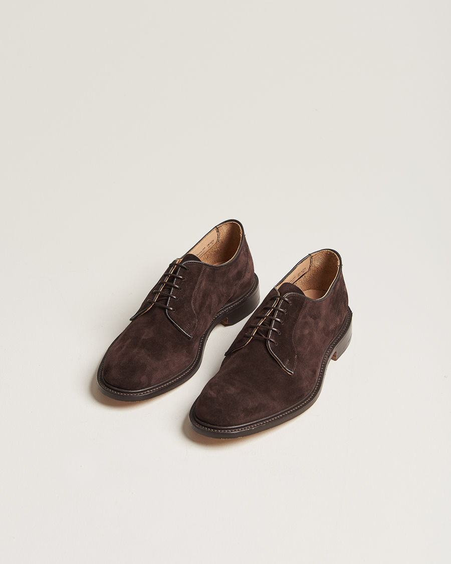Mies | Derby-kengät | Tricker's | Robert Derby Shoes Coffee Suede
