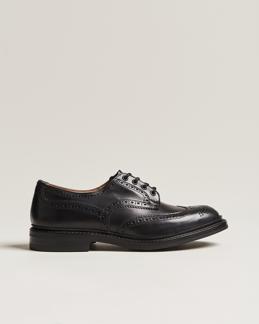 Mies | Brogue-kengät | Tricker's | Bourton Country Brogues Black Calf