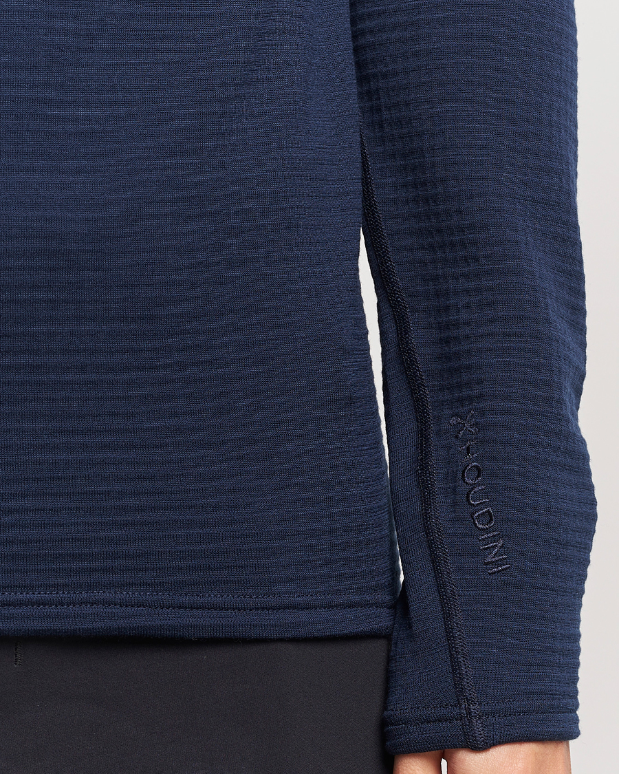 Mies | Puserot | Houdini | Desoli Merino Thermal Crew Blue Illusion