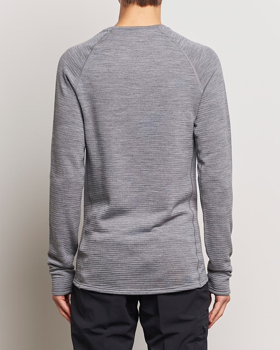 Mies | Puserot | Houdini | Desoli Merino Thermal Crew College Grey