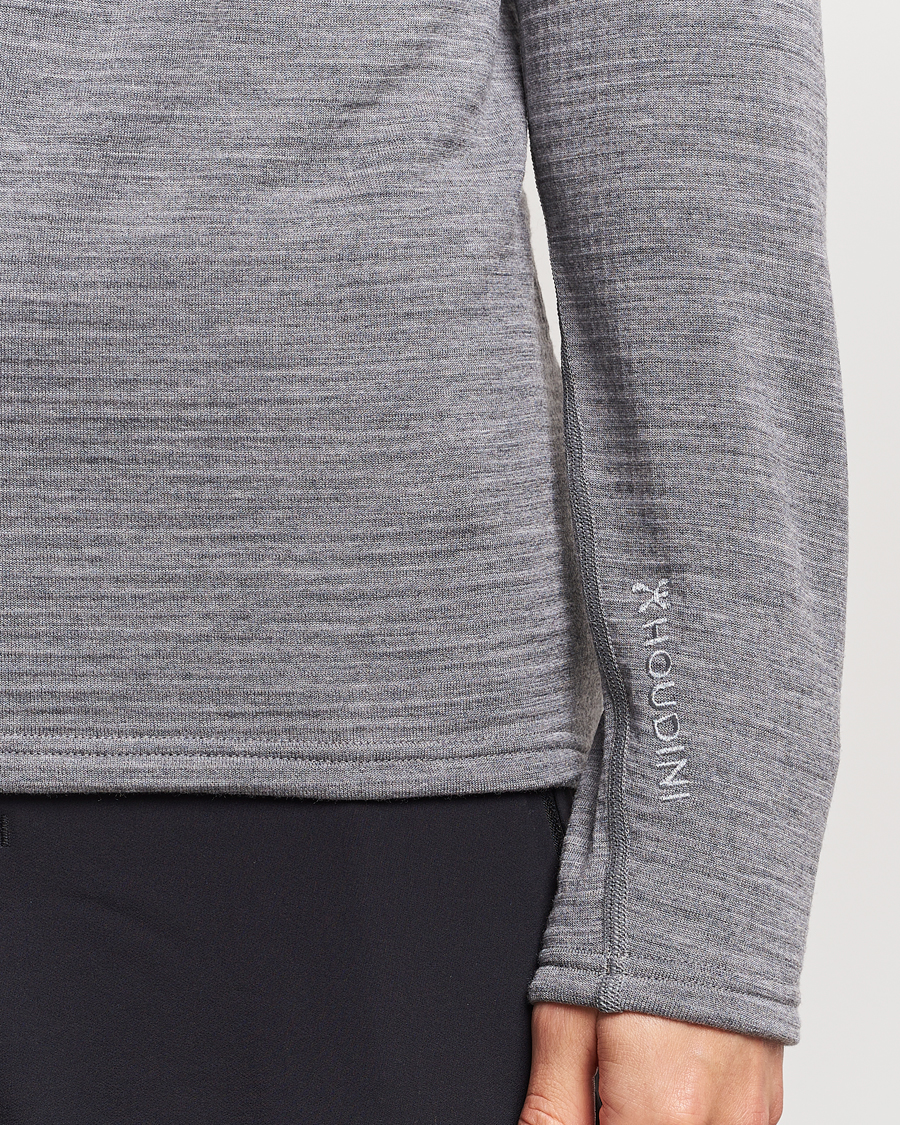 Mies | Puserot | Houdini | Desoli Merino Thermal Crew College Grey