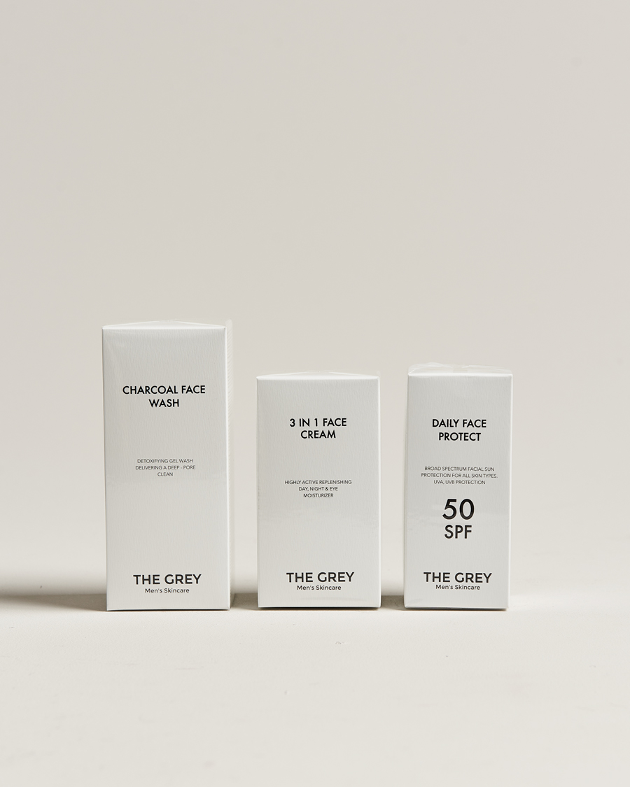 Mies | Ihonhoito | THE GREY | The Essential Set