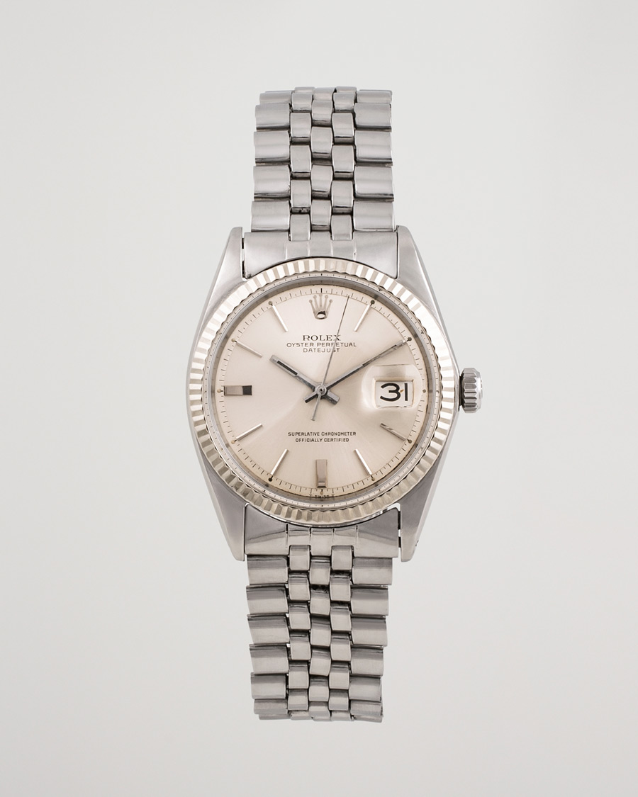 Mies | Rolex Pre-Owned Datejust 1601 Jubilee Steel Silver Steel Silver | Rolex Pre-Owned | Datejust 1601 Jubilee Steel Silver Steel Silver