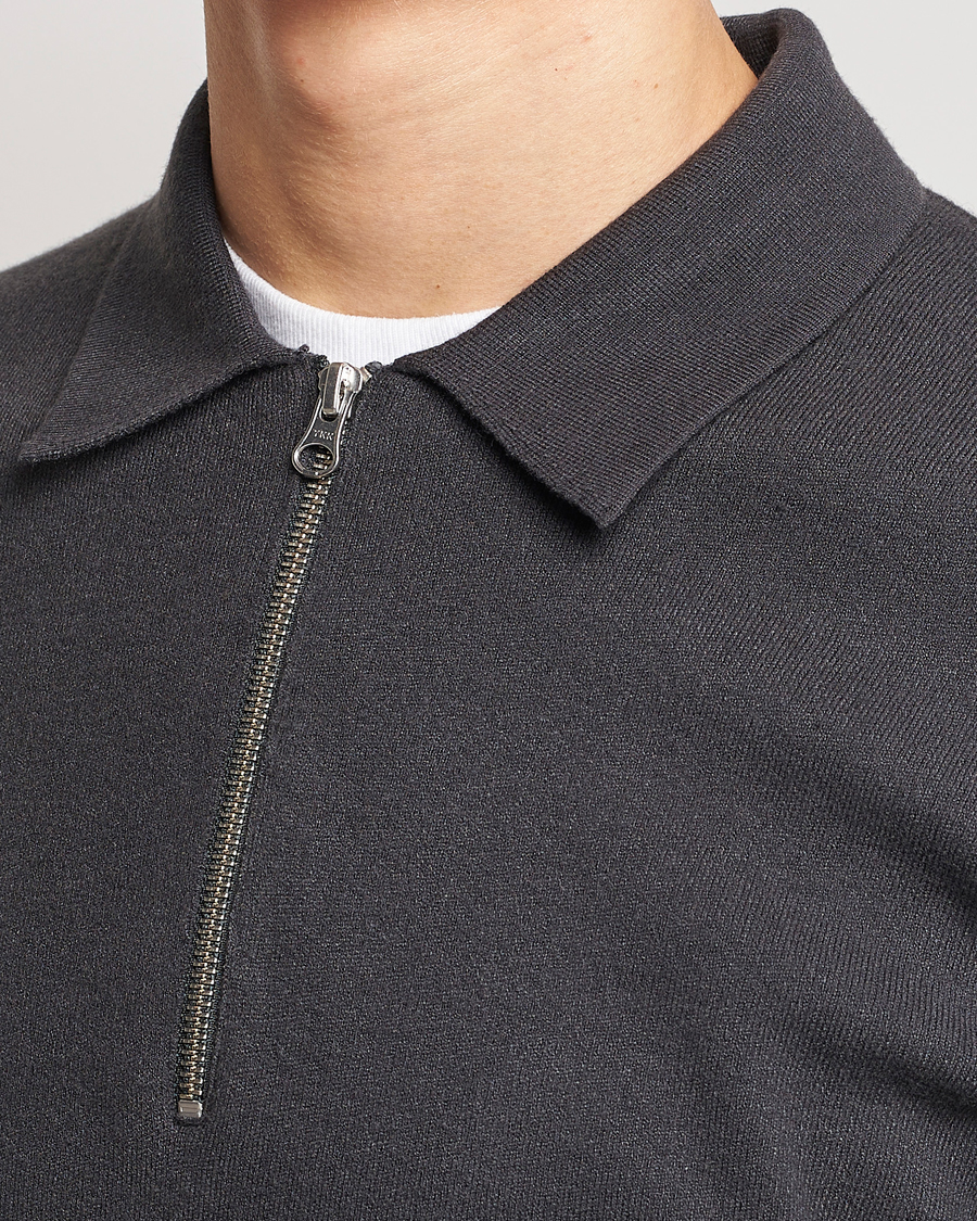 Mies | Puserot | Samsøe Samsøe | Guna Half Zip Volcanic Ash