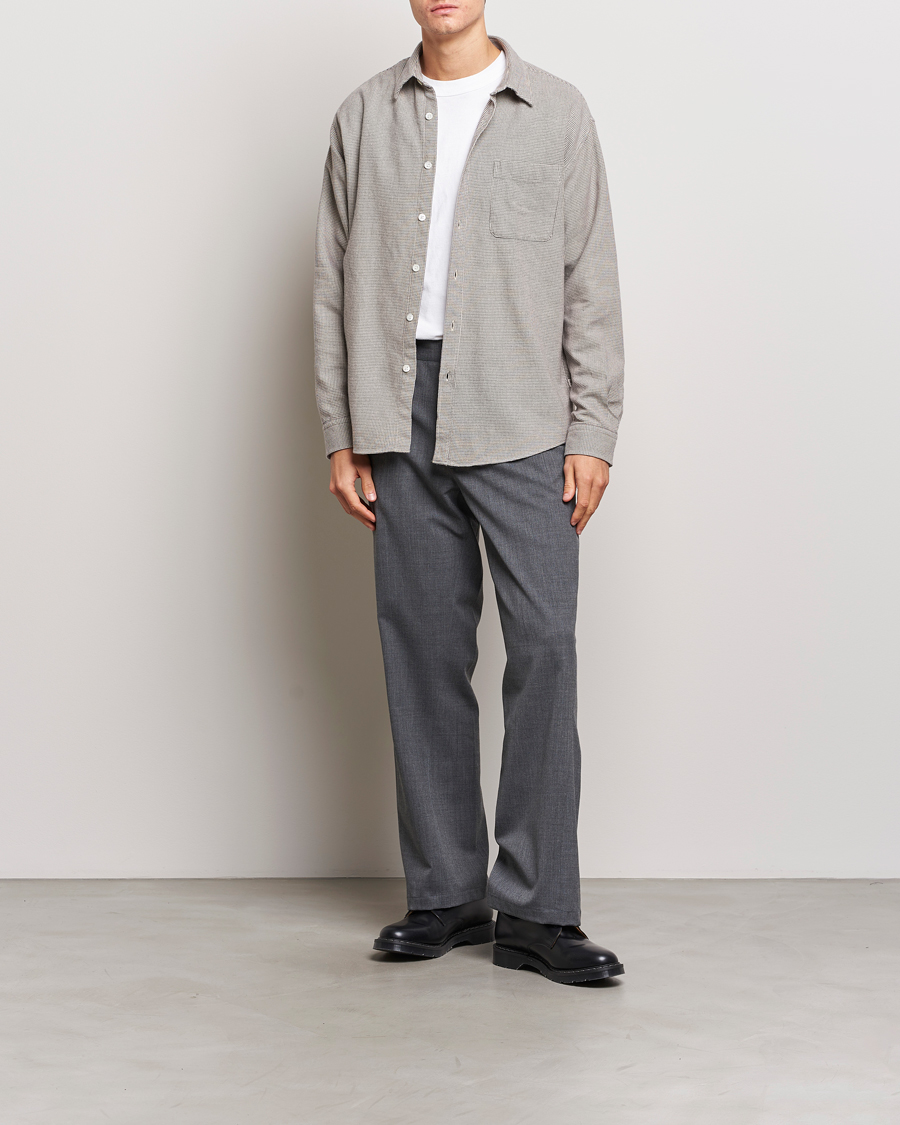 Mies | Kauluspaidat | NN07 | Deon Relaxed Fit Overshirt Dark Grey