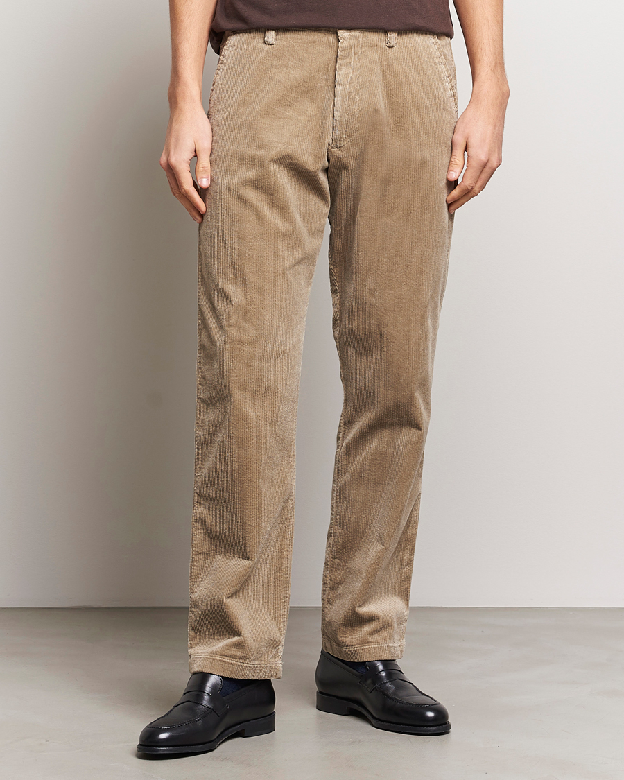 Mies |  | NN07 | Alex Straight Fit Corduroy Pants Desert Khaki