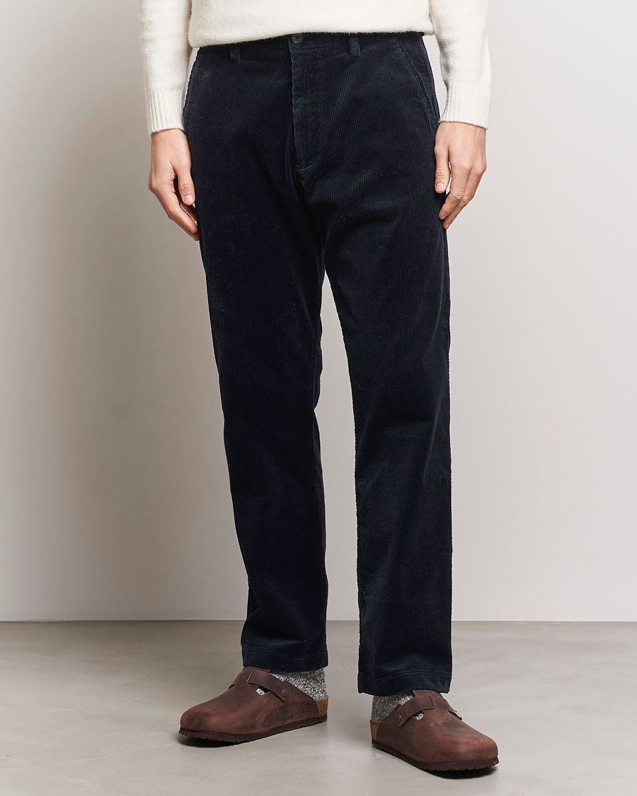 Mies | Housut | NN07 | Alex Regular Fit Corduroy Pants Navy Blue