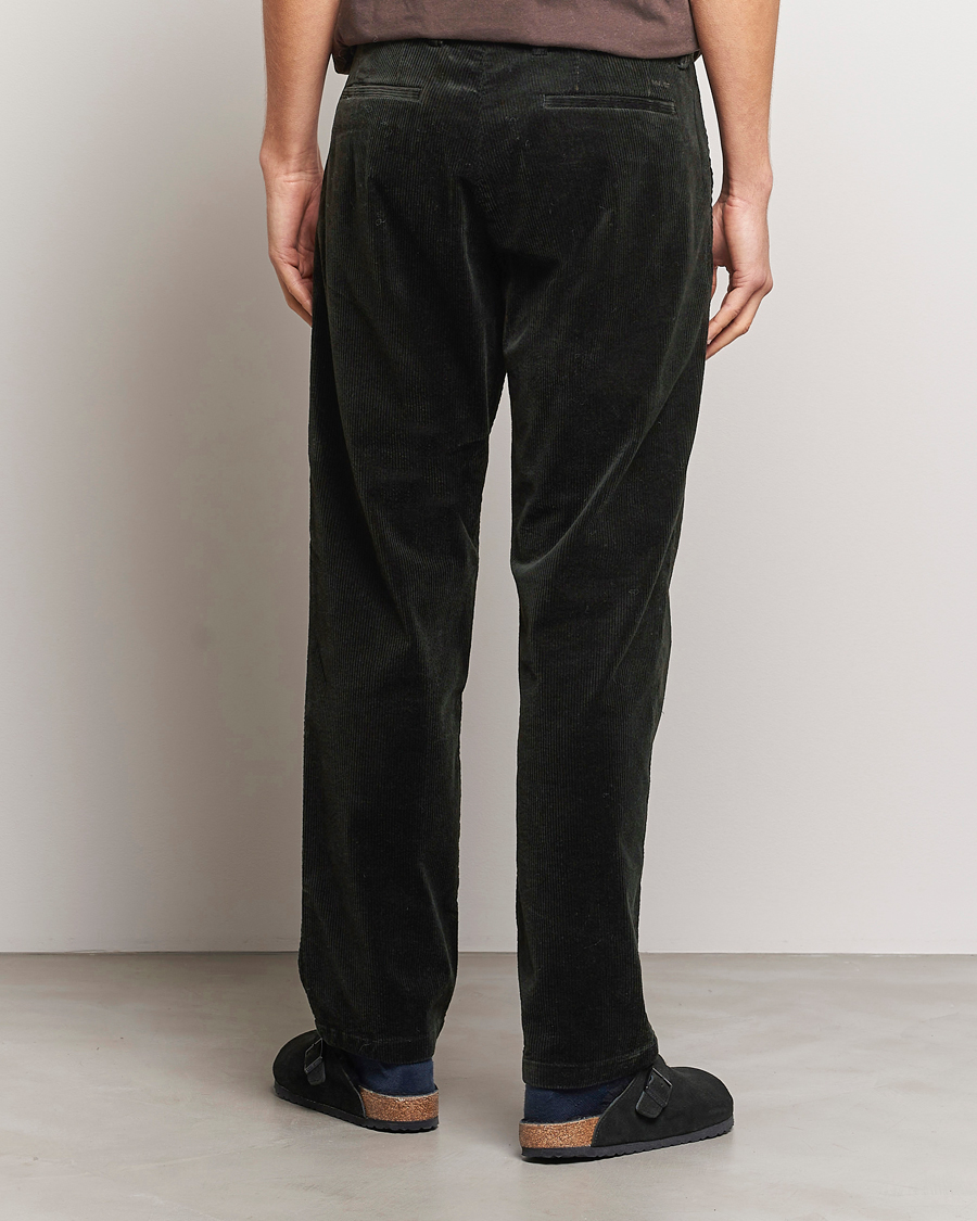Mies | Housut | NN07 | Alex Straight Fit Corduroy Pants Dark Green