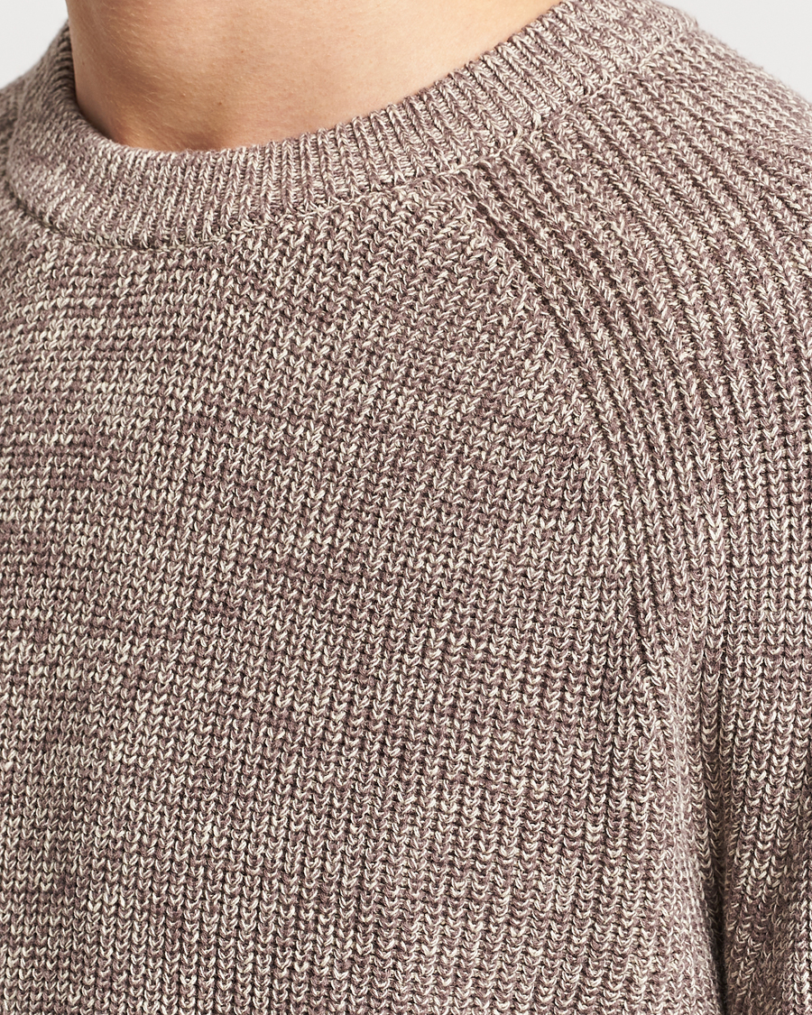 Mies | Puserot | NN07 | Jacobo Cotton Crewneck Sweater Iron Melange
