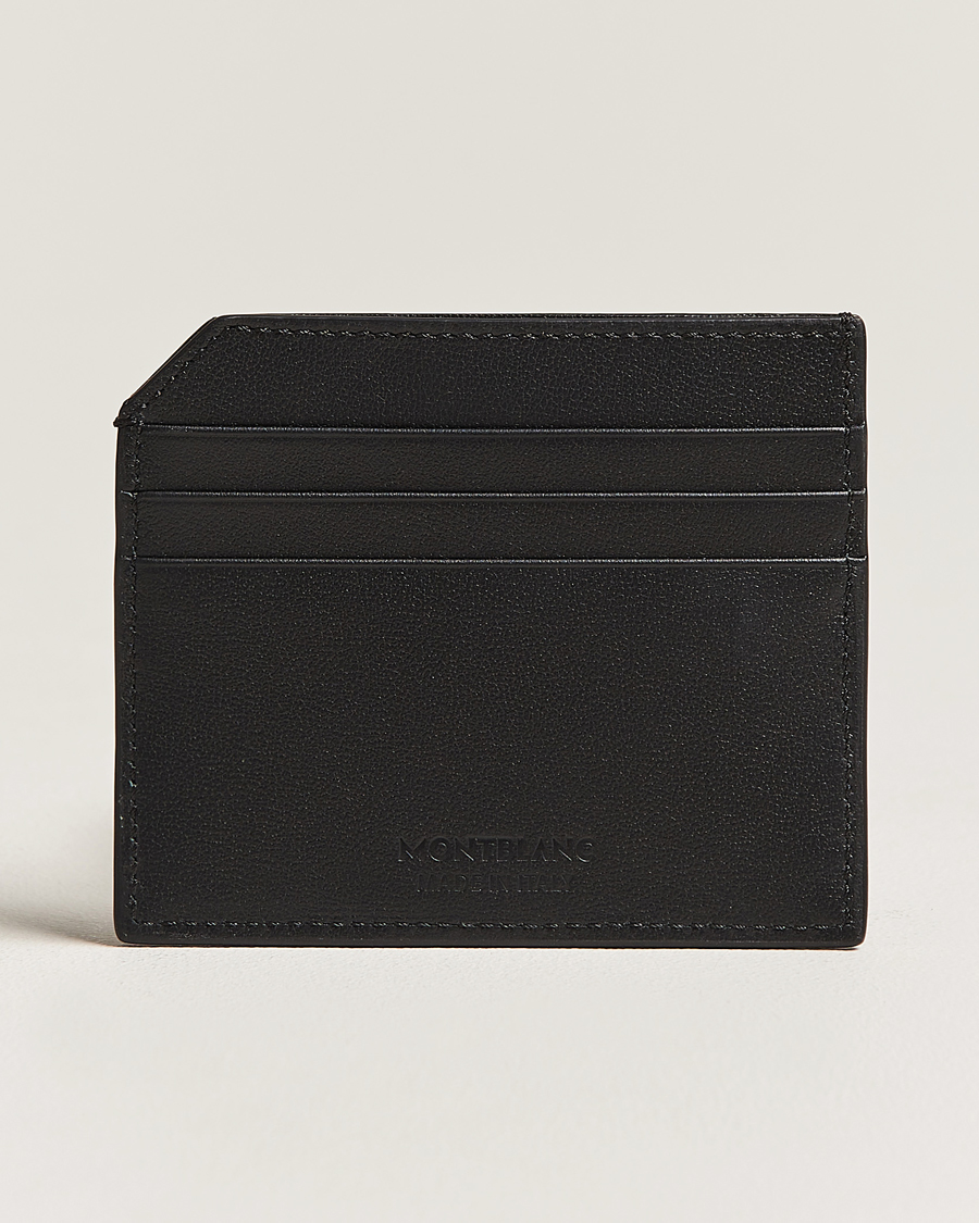Mies |  | Montblanc | Selection Soft Card Holder 6bcc Black
