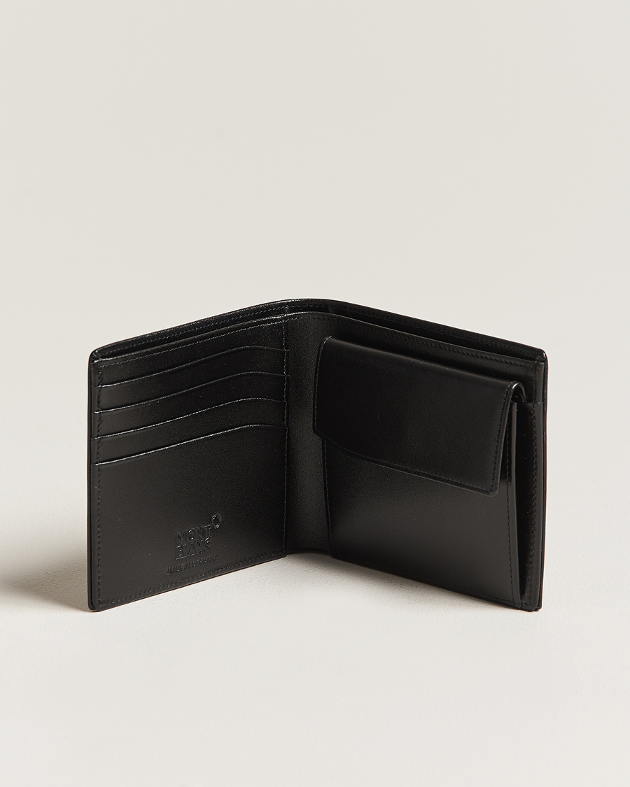 Mies | Montblanc Meisterstück Wallet 4cc Coin Case Black | Montblanc | Meisterstück Wallet 4cc Coin Case Black